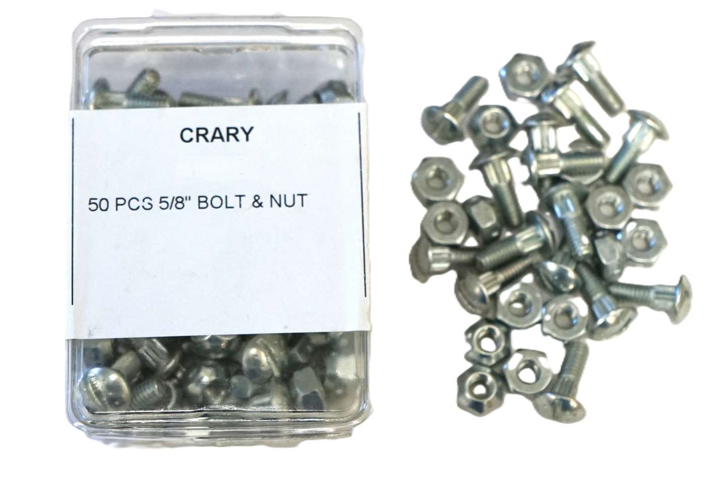 17209 | BOX,7/32"X 5/8"BOLTS/NUTS(50)